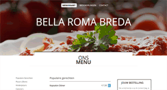 Desktop Screenshot of bella-roma-breda.nl